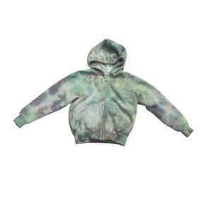 Rare Kids Full Zip Tie Dye Carhartt Hooded Jacket Sz 4T